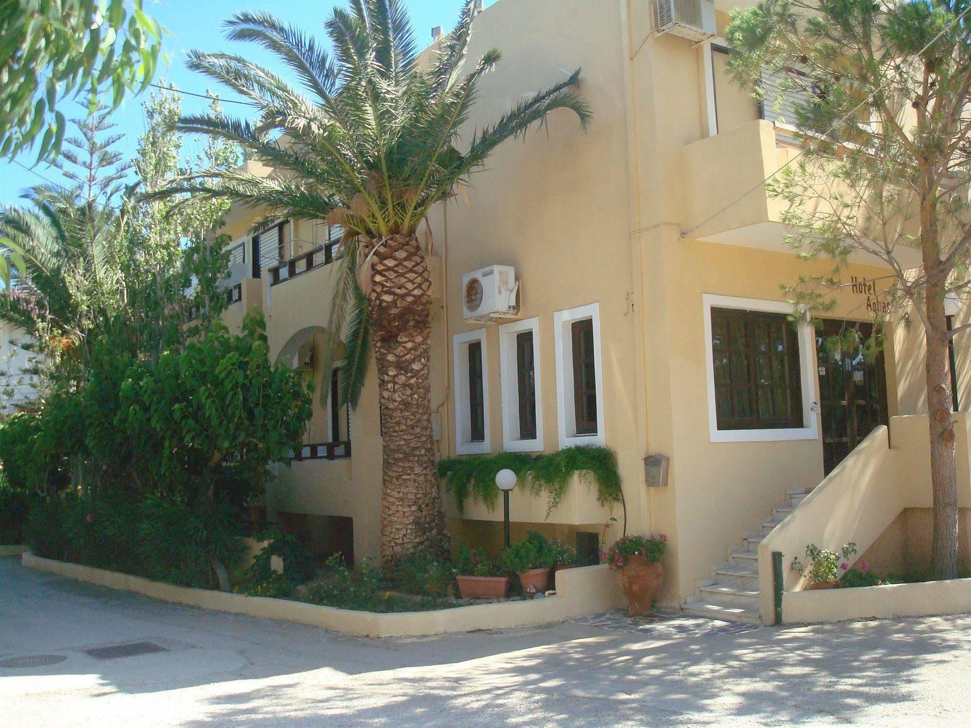 Hotel Agas Paleochora Exterior foto